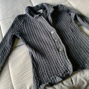 Apt 9 button up sweater